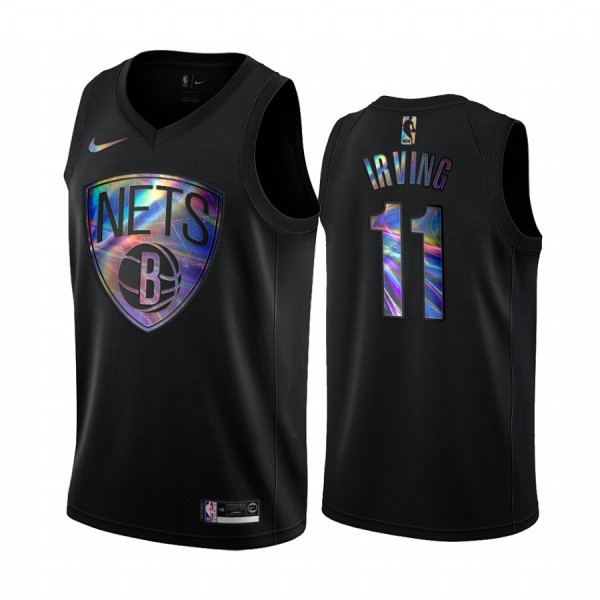 NBA Brooklyn Nets Trikot Kyrie Irving 11 Iridescent HWC Collection Swingman - Herren